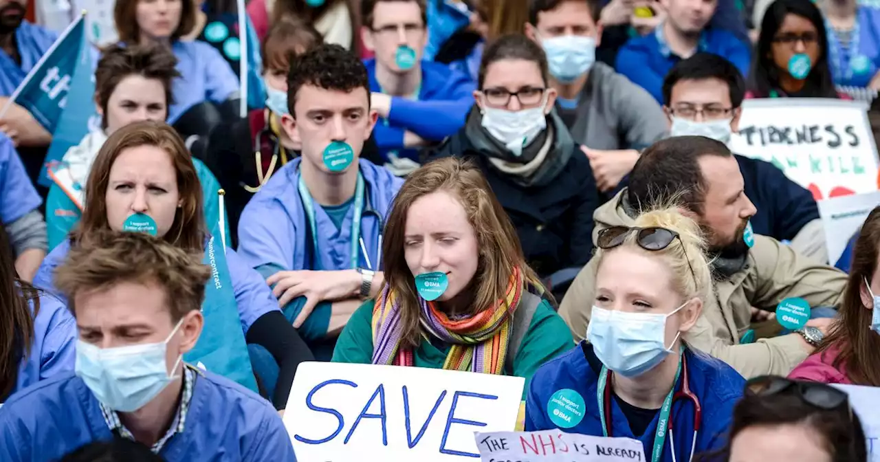 LIVE from Greater Manchester's hospitals as junior doctors stage historic strike