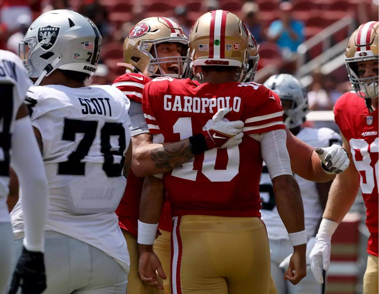 Jimmy Garoppolo leaves 49ers for Raiders in free agency, per report