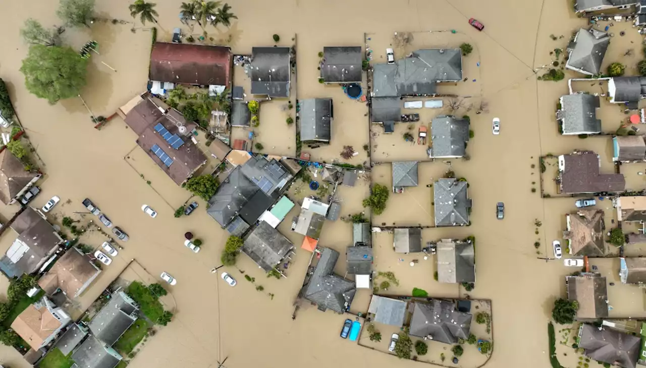 Photos: Nearly 2,000 people evacuated after levee breach and flooding in Pajaro