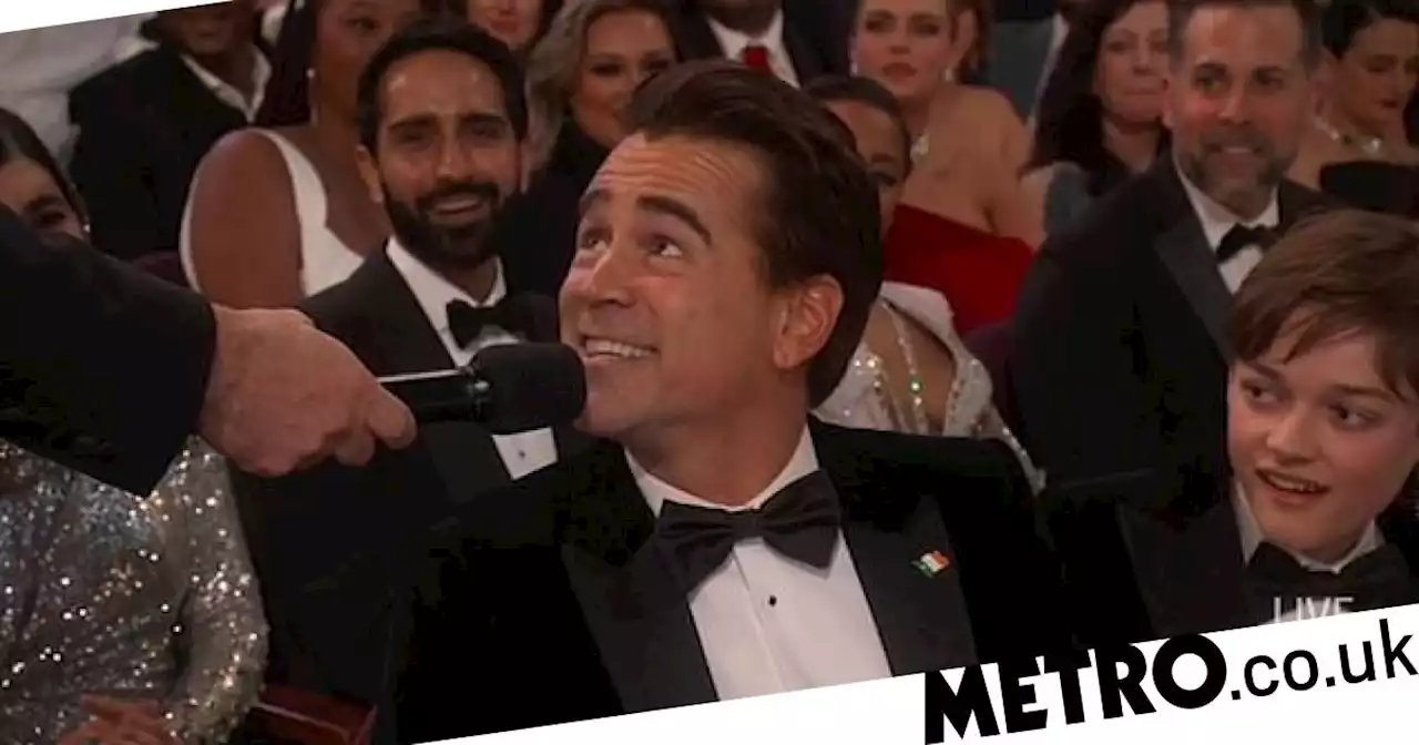 Colin Farrell calls out controversial SNL sketch at Oscars 2023