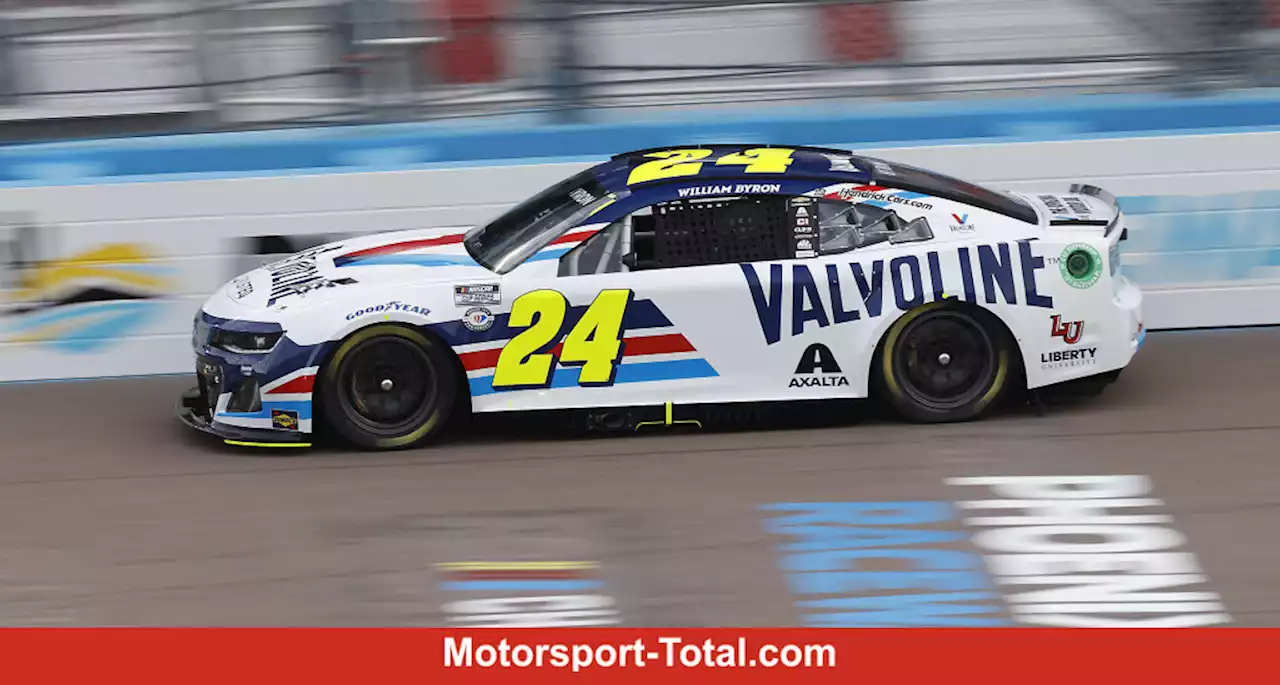 NASCAR Phoenix: Kyle Larson führt lange, William Byron staubt ab