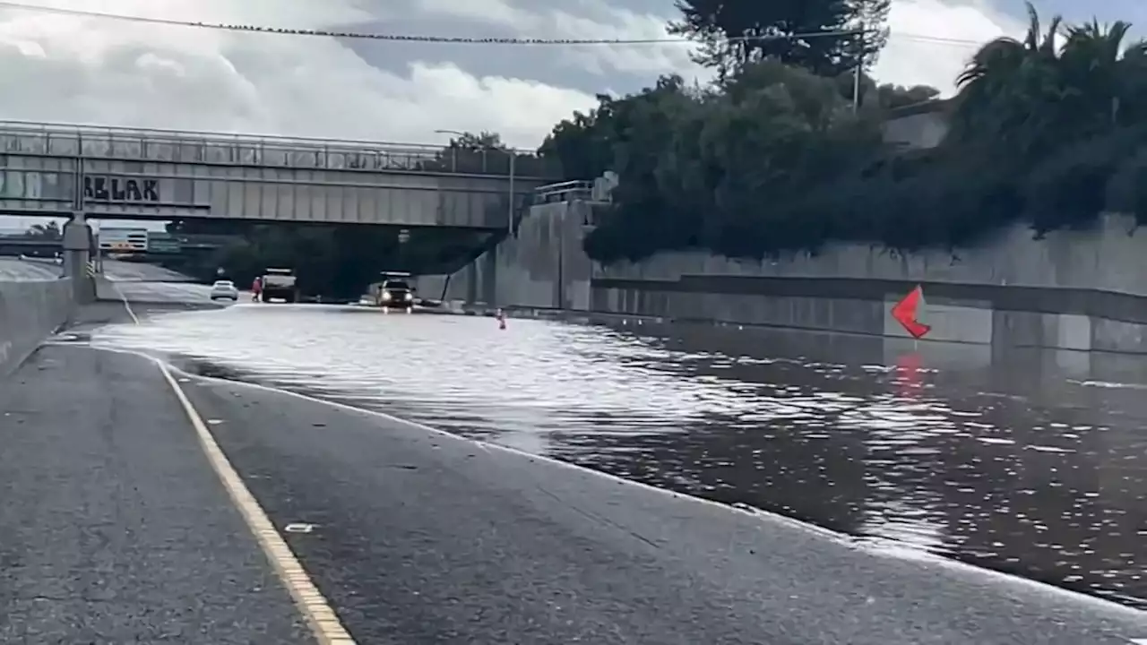 Interstate 880 in Fremont Reopens After Closure for Flooding