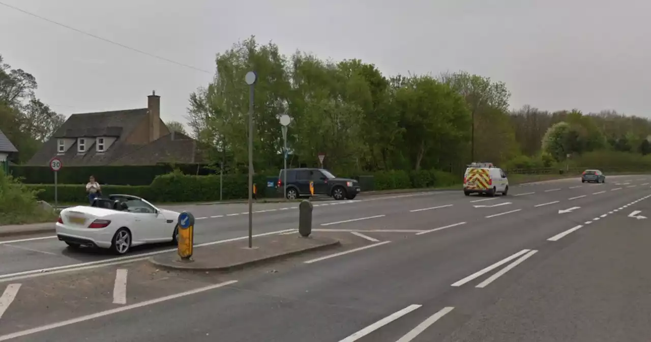 Teenager dies after crash on the A605 near Barnwell