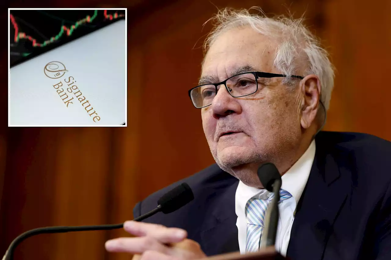 Barney Frank under fire over role on board of doomed Signature Bank