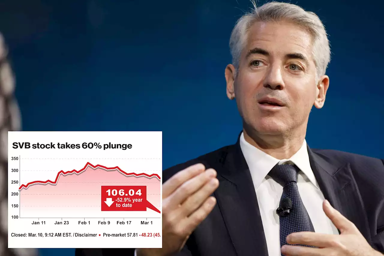 Hedge fund manager Bill Ackman warns of economic meltdown after Silicon Valley Bank collapse