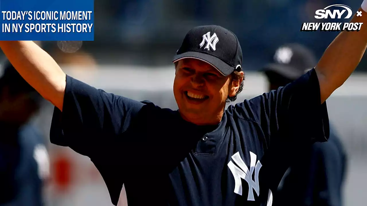 Today’s Iconic Moment in NY Sports: Billy Crystal’s day on the Yankees