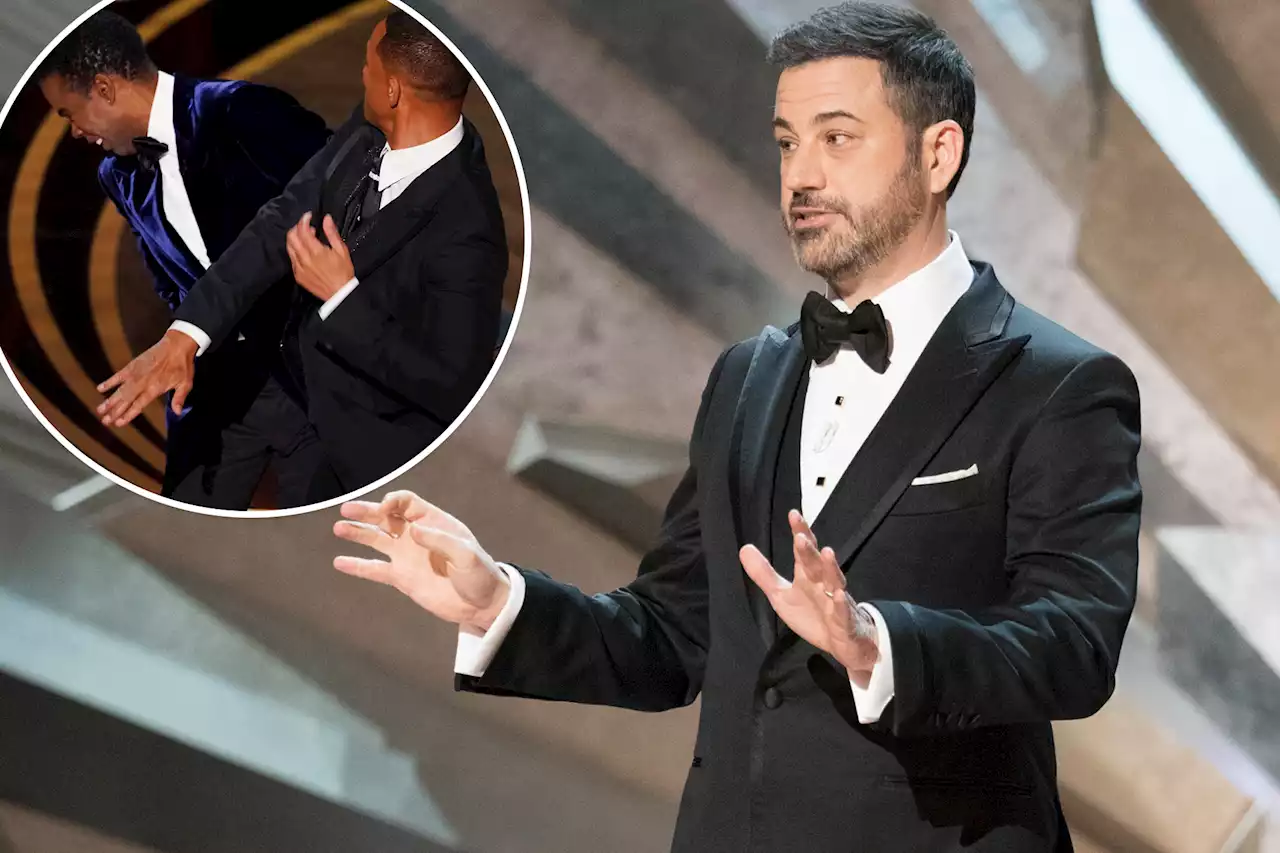 Jimmy Kimmel mocks ‘assailant’ Will Smith’s slap in Oscars 2023 monologue