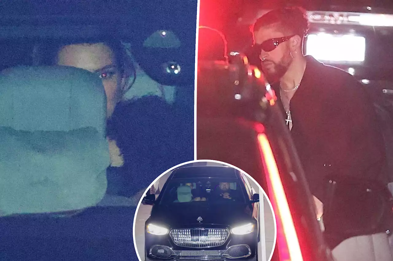 Kendall Jenner, Bad Bunny dating rumors heat up as they leave party together