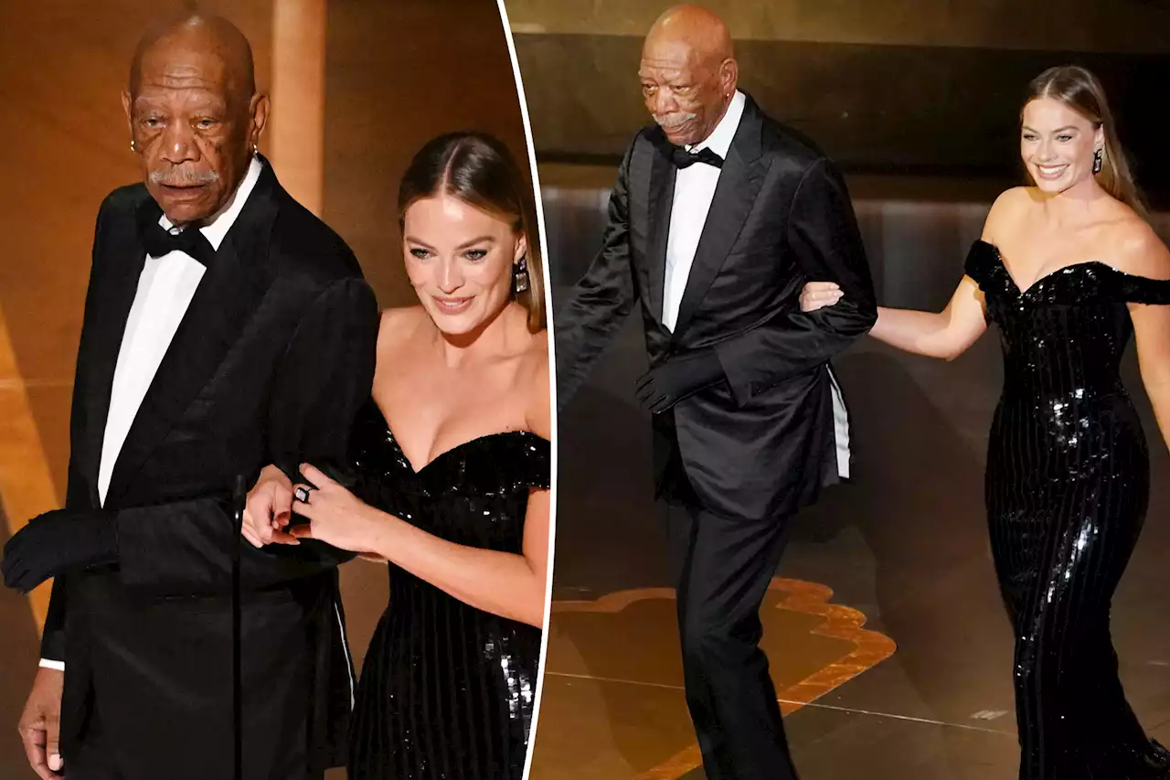 Why Morgan Freeman wore a glove on his left hand at Oscars 2023