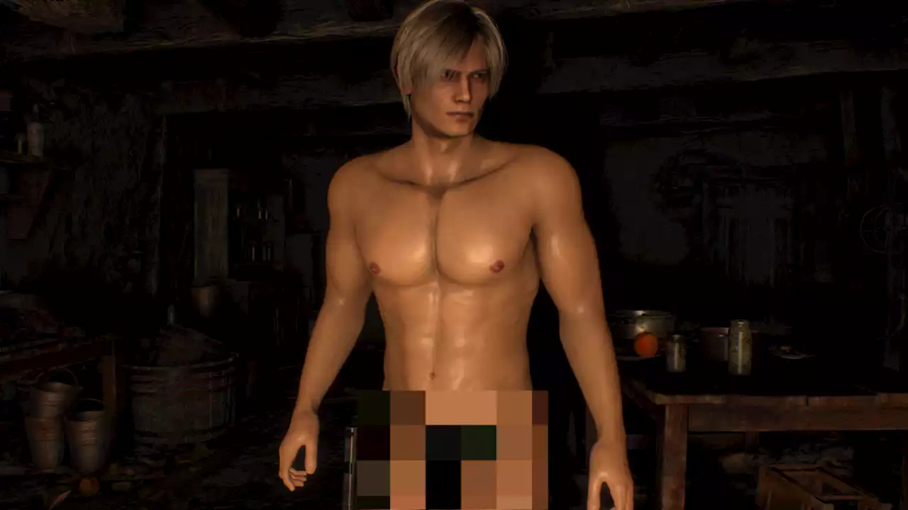 Of course the first thing modders did for the Resident Evil 4 demo was put Leon in a thong