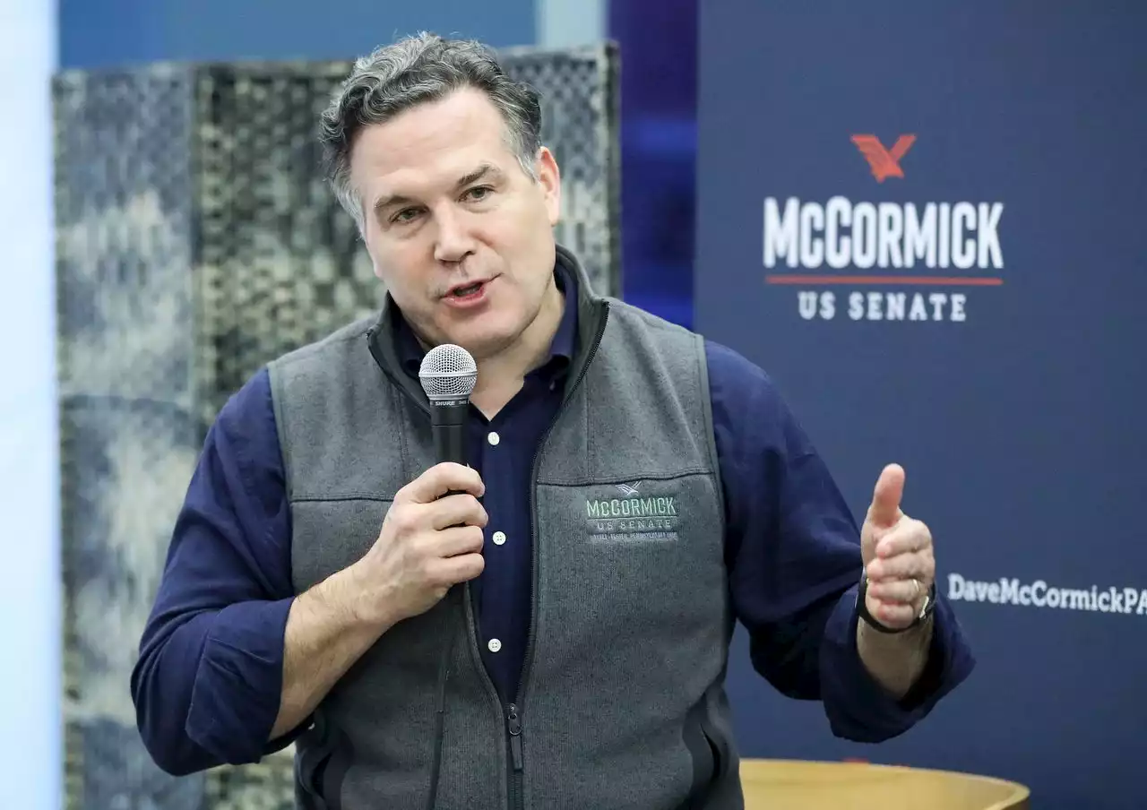 Dave McCormick is eyeing another Senate run in Pa. His new book talks Trump, China and trade