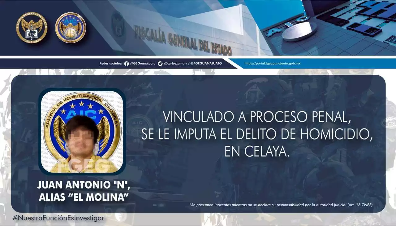 Celaya: capturan a imputado por homicidio doloso en la colonia San Juanico