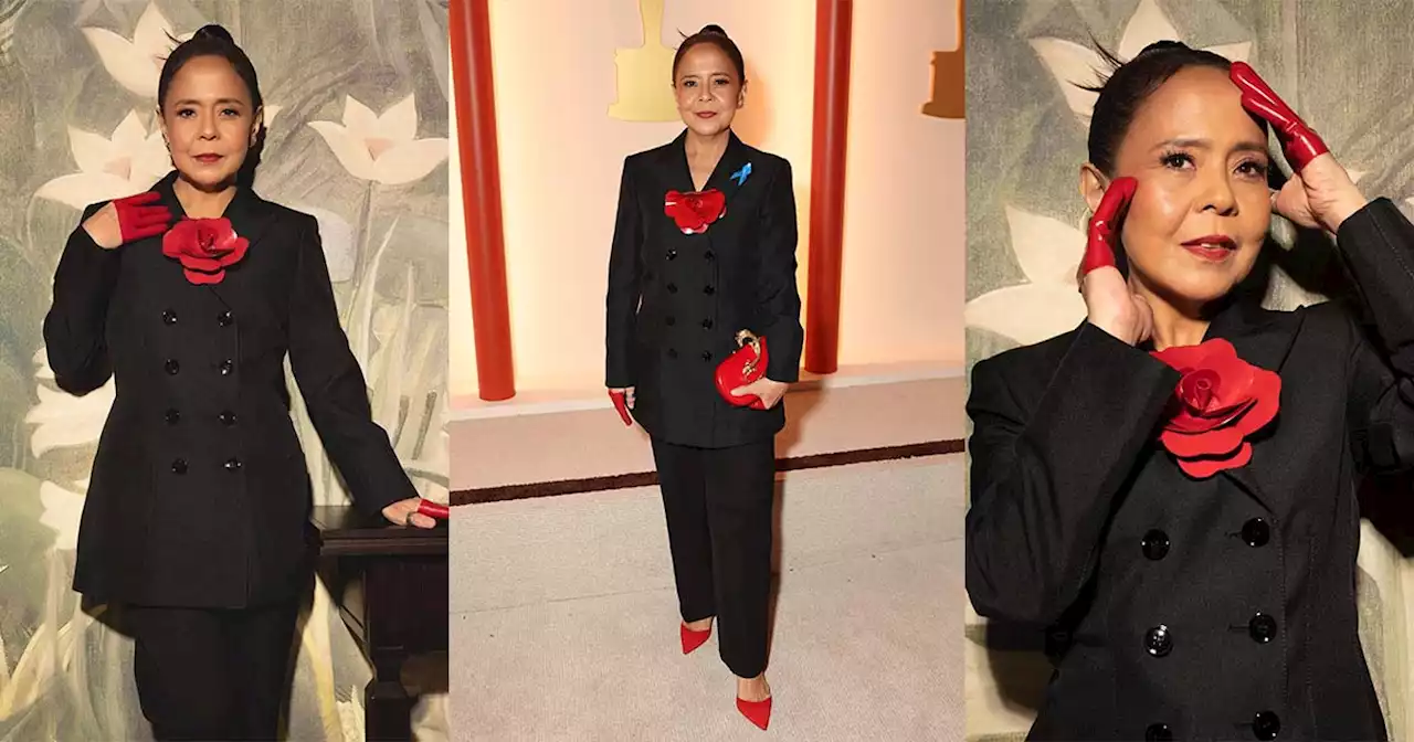 LOOK: Dolly de Leon makes a bold statement in a power suit during the 2023 Oscars