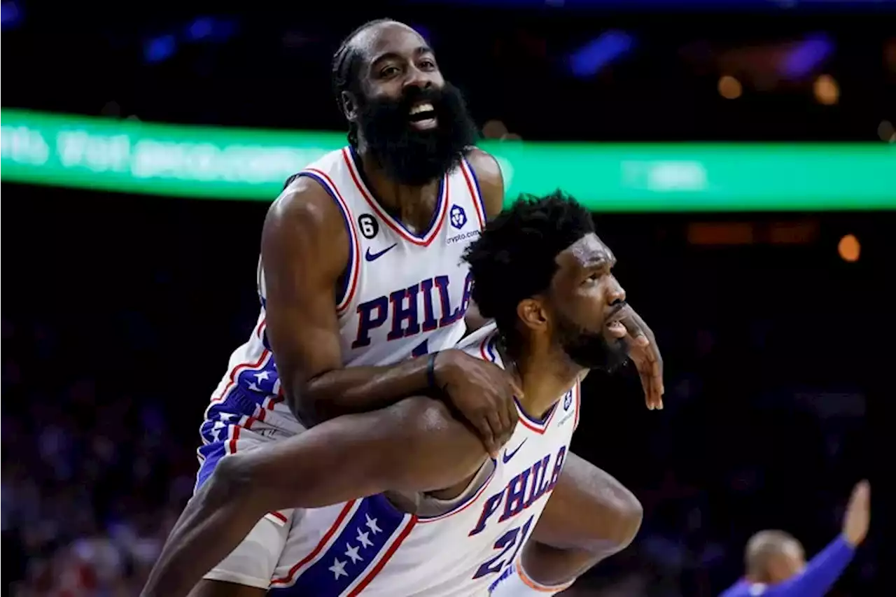 Excelling individually, Joel Embiid, James Harden catapult Sixers to Eastern Conference contenders