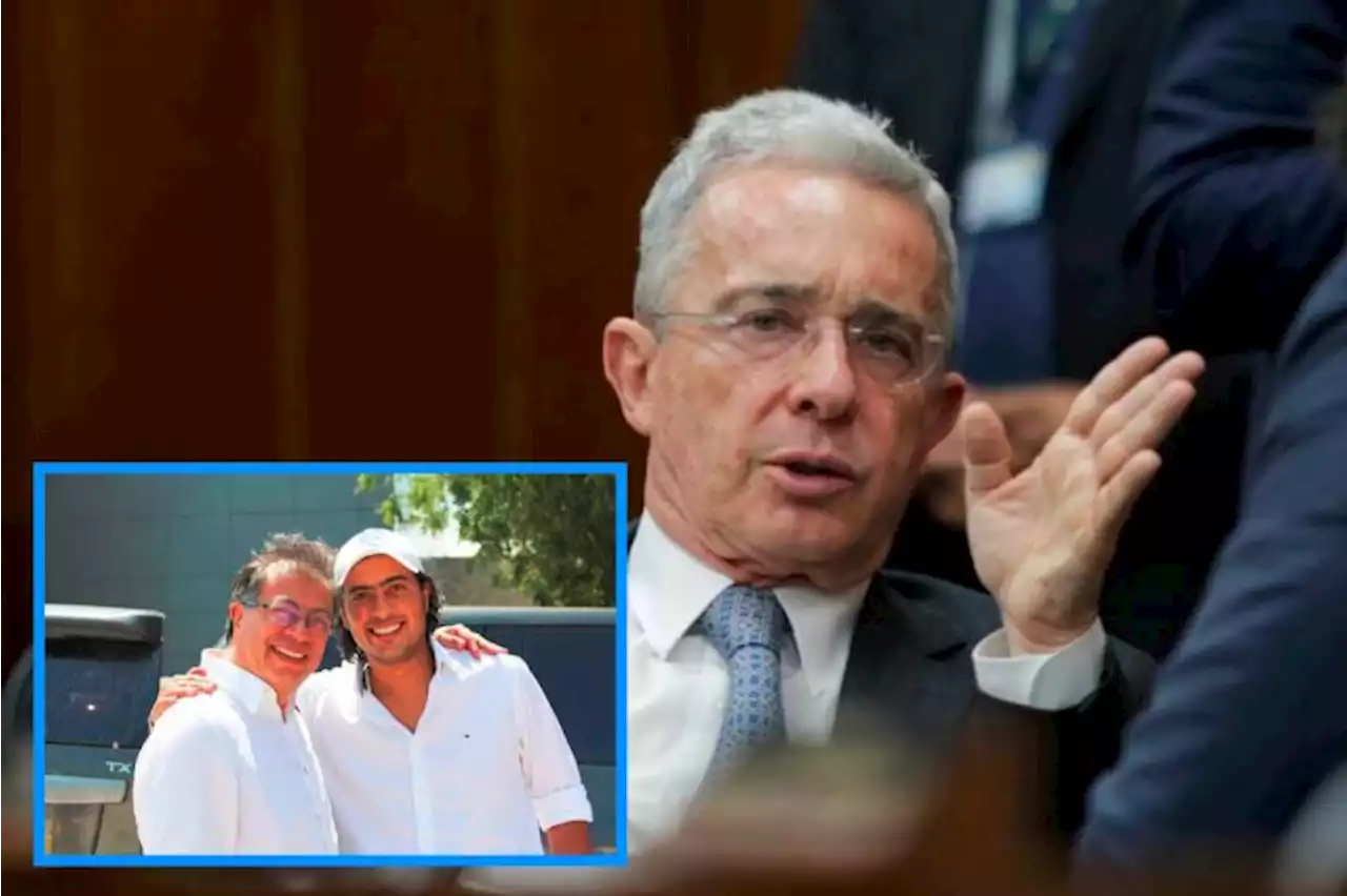 Álvaro Uribe respaldó a los otros hijos de Petro, por escándalo de su hermano Nicolás - Pulzo