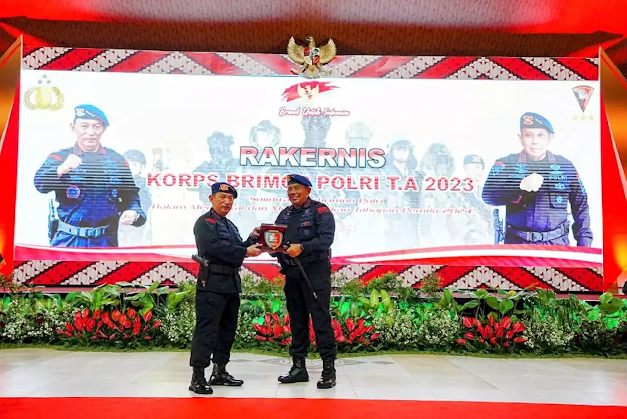 Buka Rakernis Brimob, Kapolri: Amankan Agenda Nasional Hingga Internasional |Republika Online