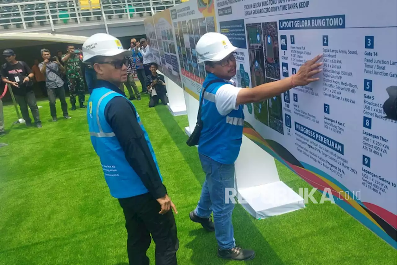 PLN Jamin Keandalan Listrik Stadion GBT saat Piala Dunia U-20 |Republika Online