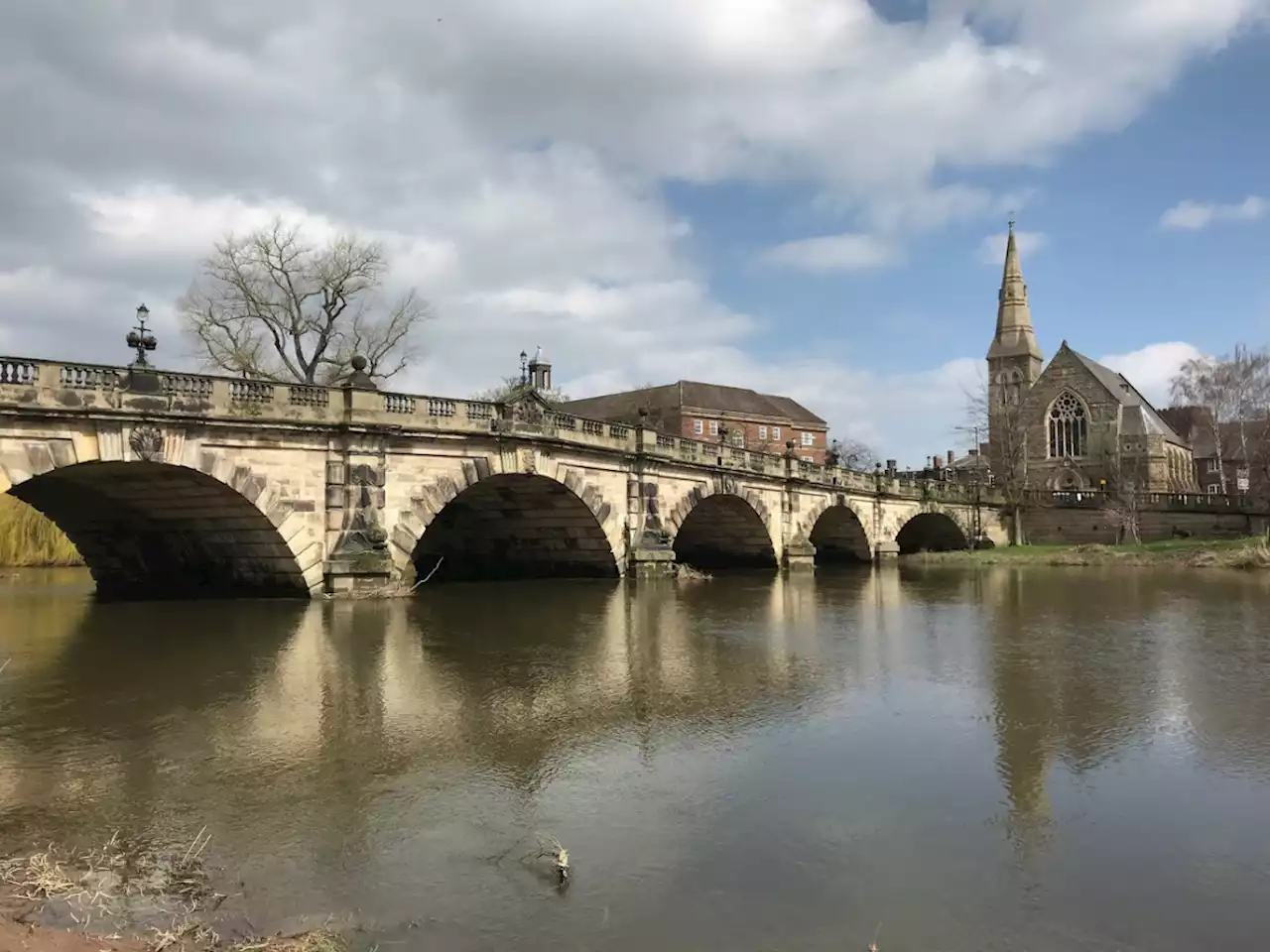 Male rescued from River Severn in Shrewsbury