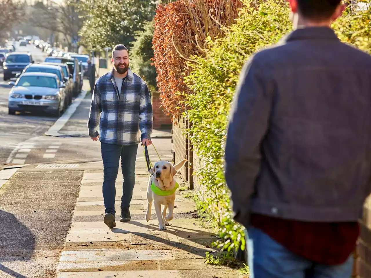 Telford man and his life-changing guide dog, Ringo, star in TV advert