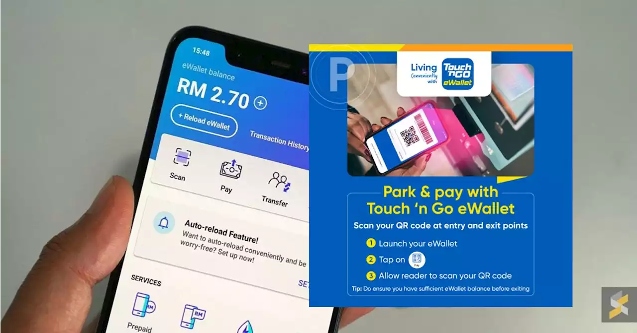 You can now scan a QR code with Touch 'n Go eWallet for parking at 70 locations nationwide - SoyaCincau