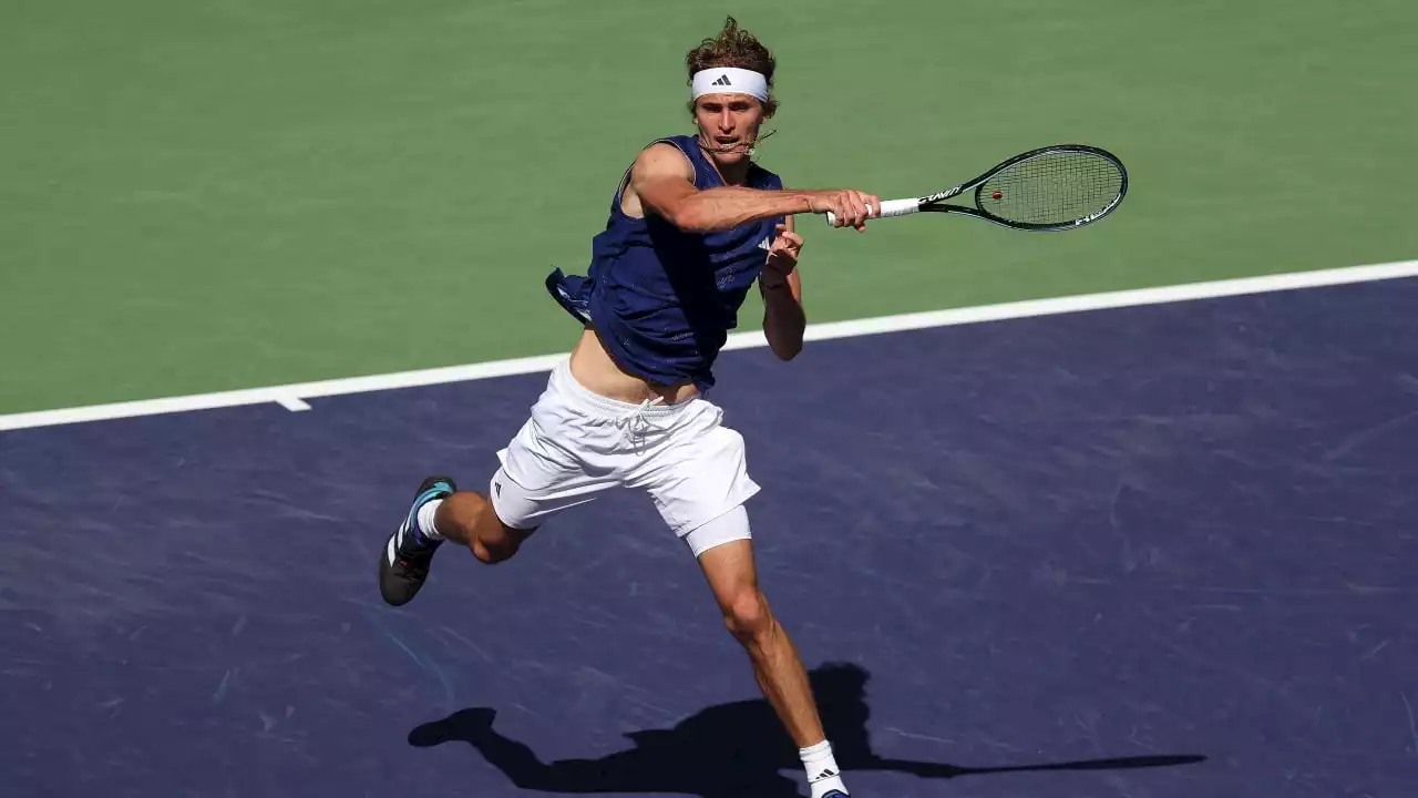 Tennis: Alex Zverev verrät nach Achtelfinal-Einzug in Indian Wells Netflix-Geheimnis