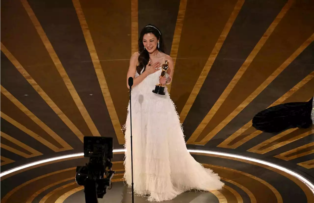 Breaking down the red carpet look of Michelle Yeoh, first Malaysian Oscar winner