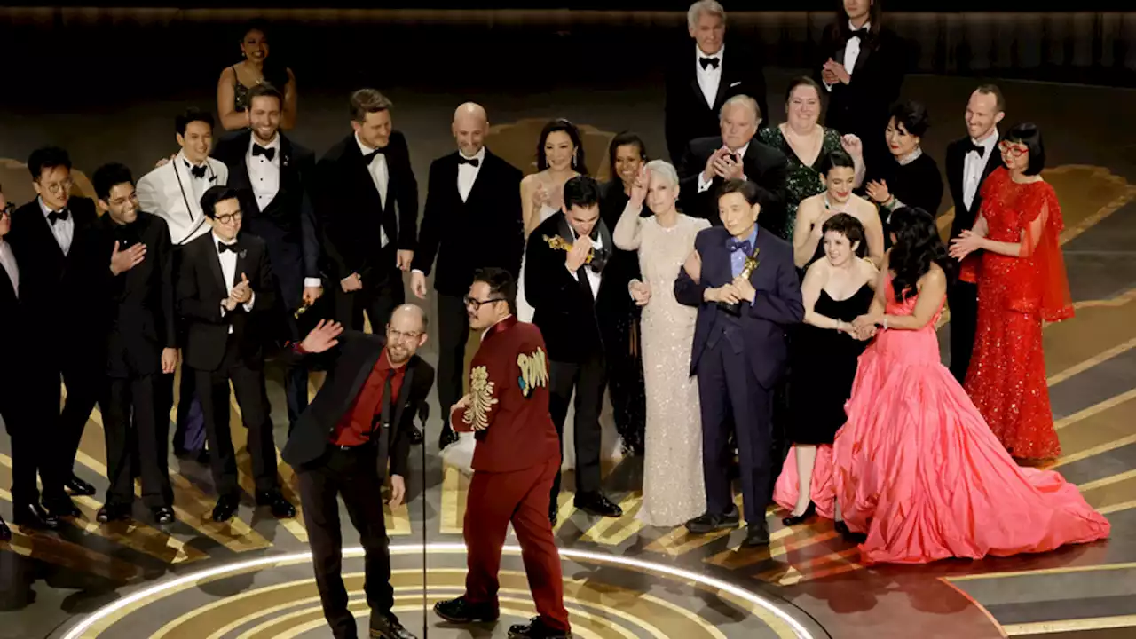 Everything Everywhere All At Once won seven Oscars in three hours