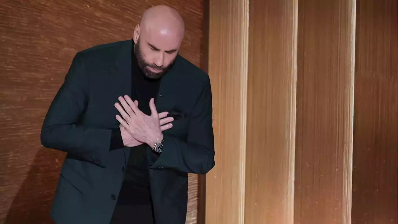 Emotional John Travolta Tears Up During Oscars ‘In Memoriam’ Tribute