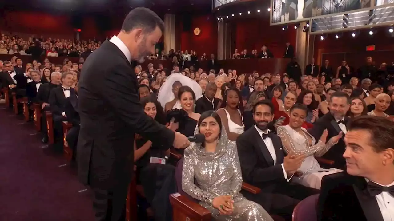 Watch Malala Deftly Shut Down Jimmy Kimmel’s Oscar Bit