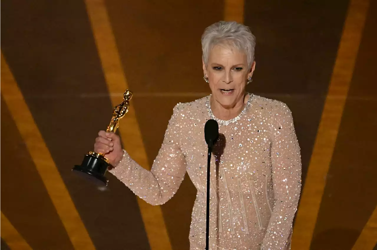 Oscars sees Jamie Lee Curtis win her first Academy Award for best supporting actress