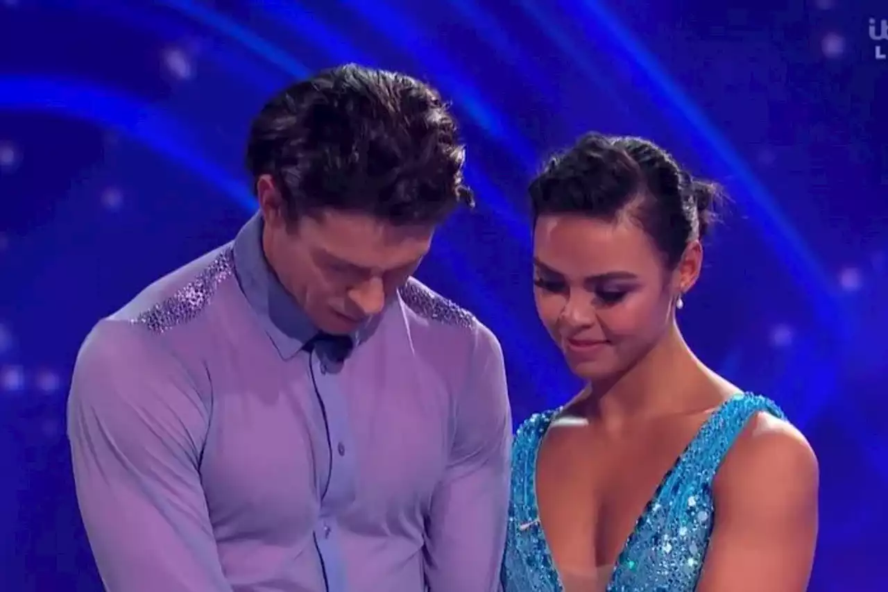 Dancing On Ice fans spot 'feud' after skater's 'furious' reaction to Nile's win