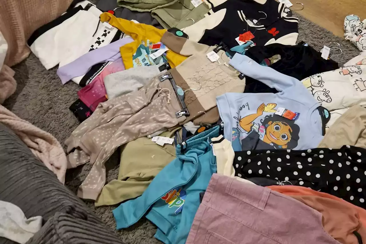 Delighted shopper shows off whopping Asda clothes haul where everything was £1