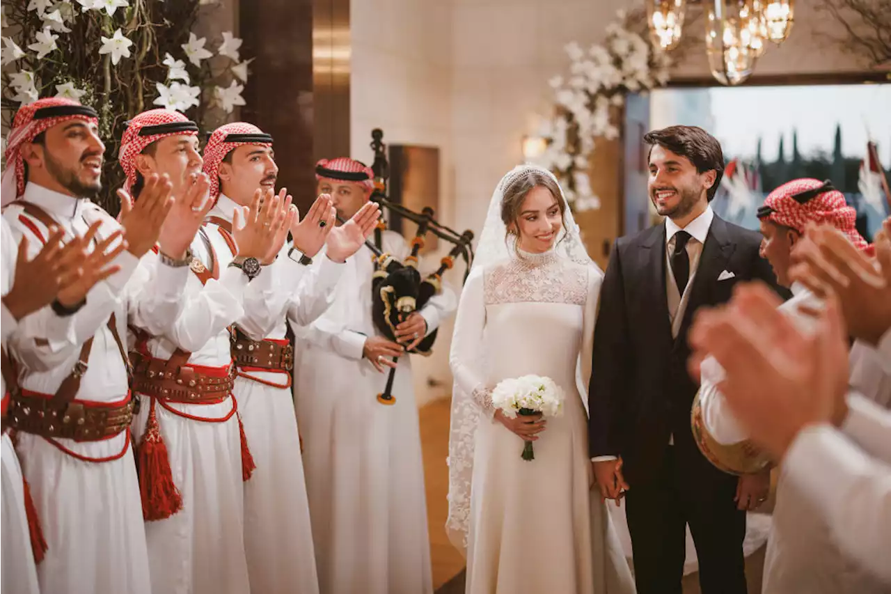 Jordan's Princess Iman Ties the Knot