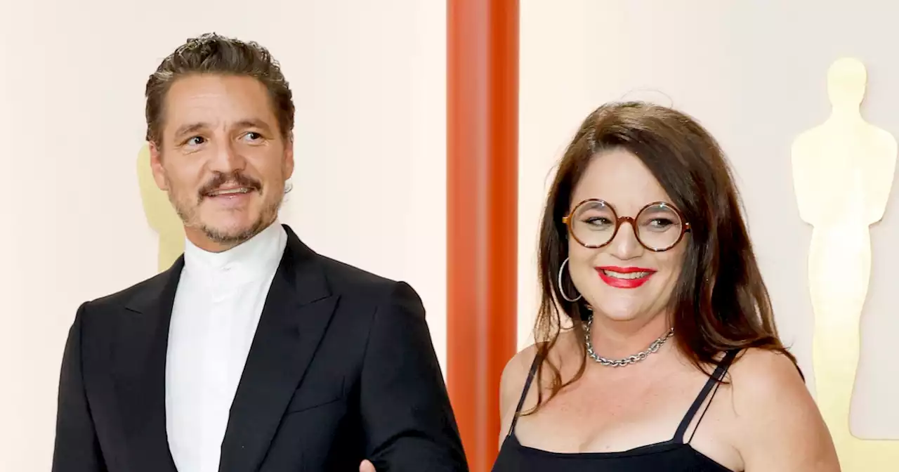 Pedro Pascal arrives to the 2023 Oscars with sister Javiera Balmaceda