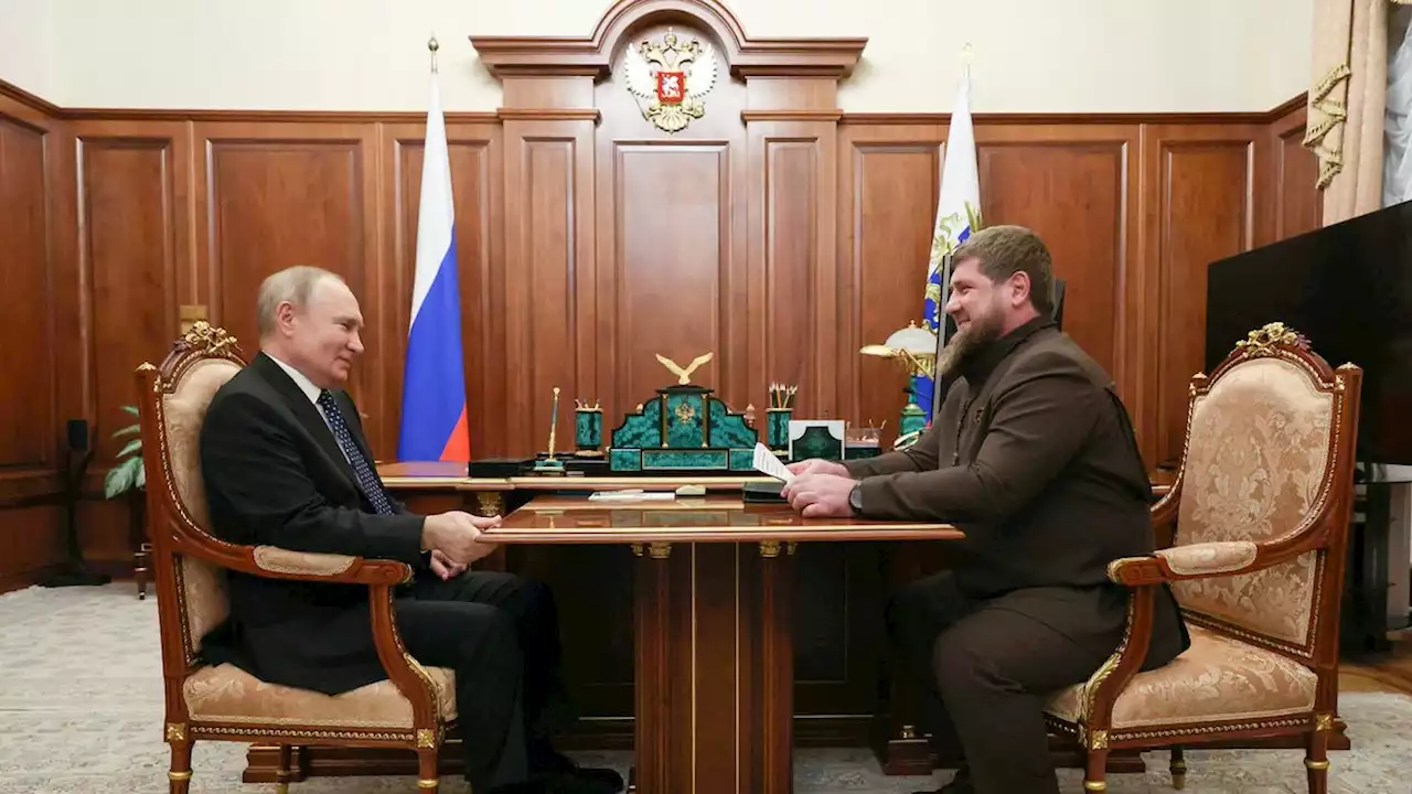 Kadyrov i møde med Putin: - Tjetjenske soldater vil kæmpe med jer til det sidste