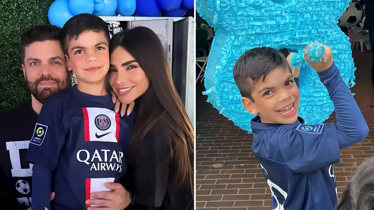 La espectacular fiesta de cumpleaños del hijo de Alejandra Espinoza: tuvo un pastel de 5 pisos