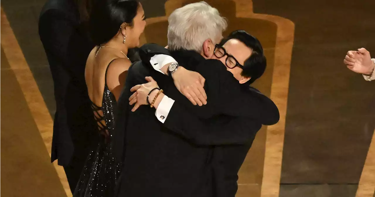 Then and Now! Harrison Ford and Ke Huy Quan's Sweet Oscars Hug Goes Viral