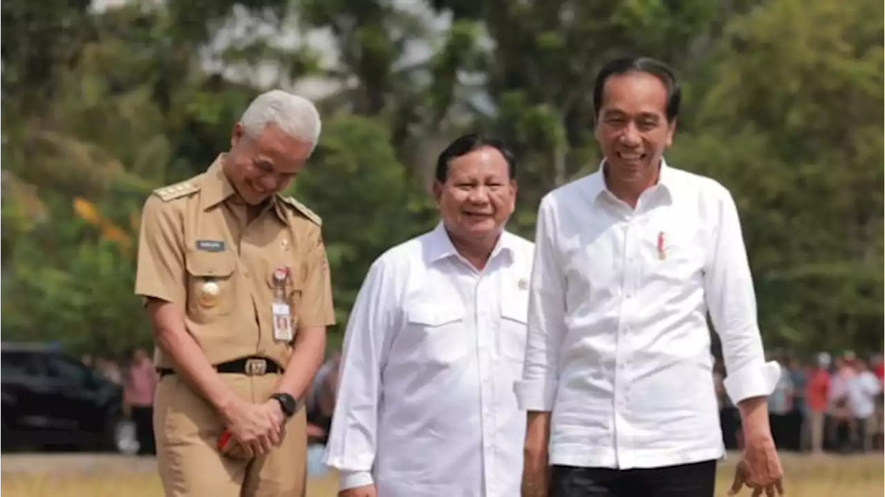 Soal Capres 2024, Jokowi Sebut Prabowo dan Ganjar Ideal Semua