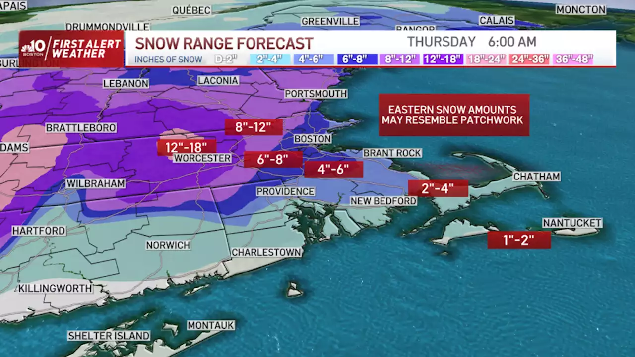 Heavy, gusty Nor'easter brings risk of outages and minor flooding