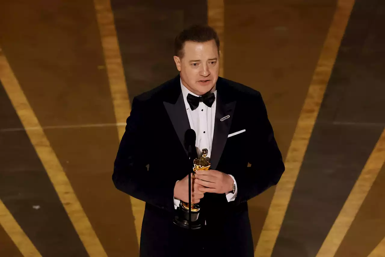 Brendan Fraser gana el óscar al mejor actor por su papel en ‘La Ballena’