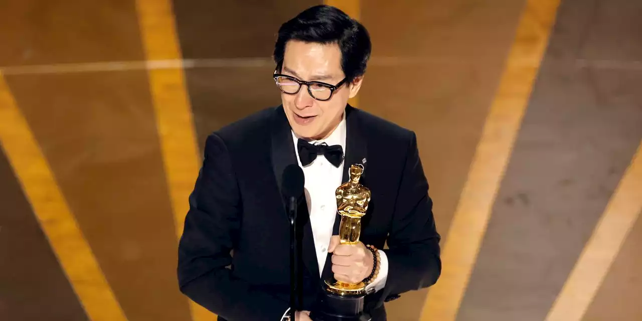 Ke Huy Quan Wins Best Supporting Actor for 'Everything Everywhere All at Once'