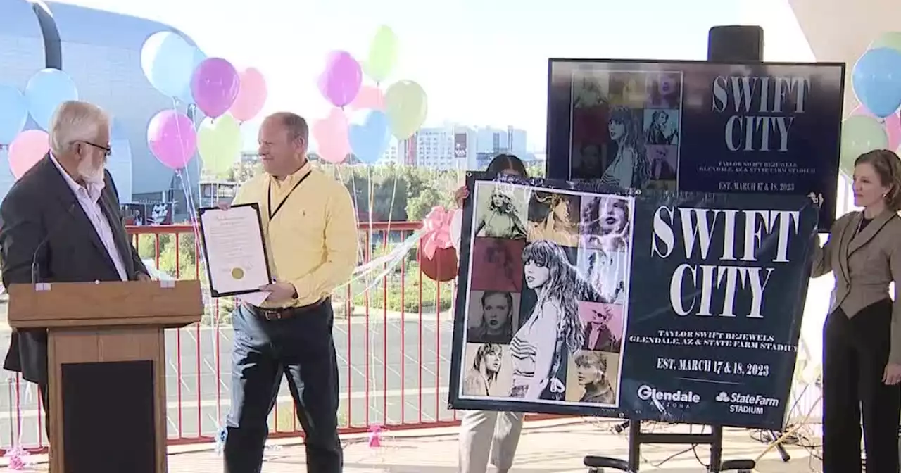 Arizona city changes name to celebrate Taylor Swift's 'Eras' tour kickoff