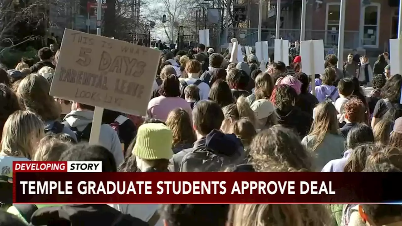 Temple University graduate students ratify new pact, end 6-week strike