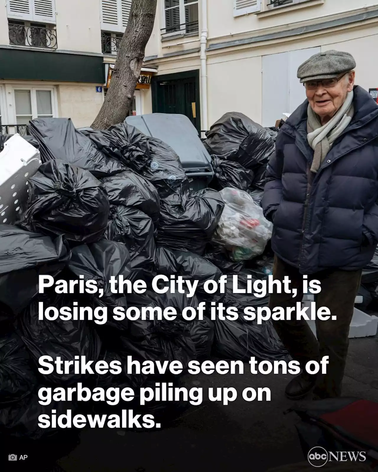 Garbage tarnishes Paris luster as pension strike continues