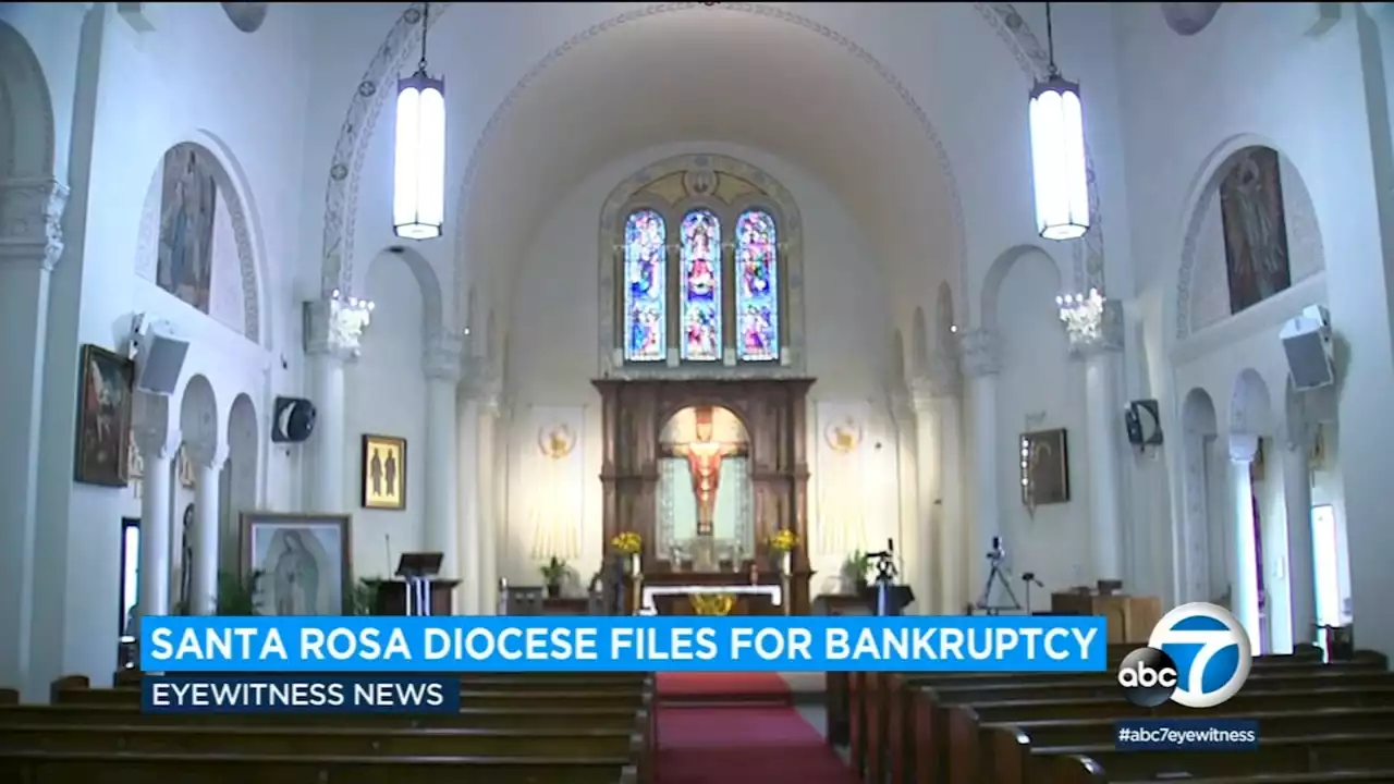 Santa Rosa Catholic Diocese files for bankruptcy citing child sexual abuse cases