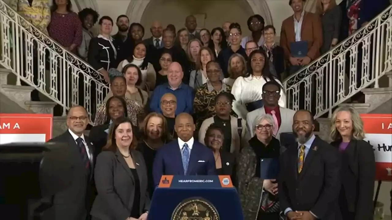 Mayor Adams, NYC Schools Chancellor Banks honor 35 'NYC Hunger Heroes'