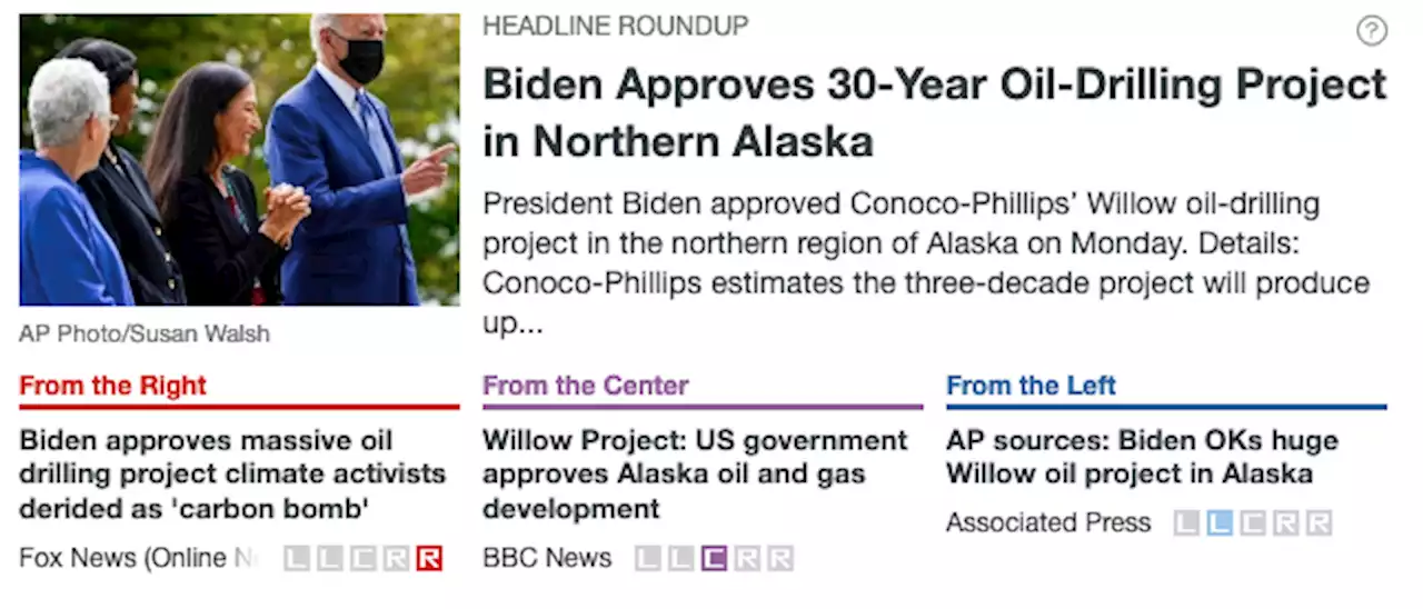 Biden Approves 30-Year Oil-Drilling Project in Northern Alaska