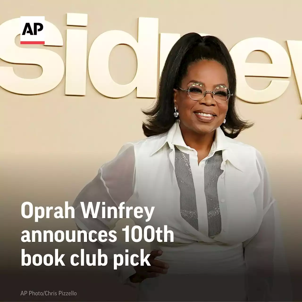 Oprah Winfrey reflects on book club, announces 100th pick