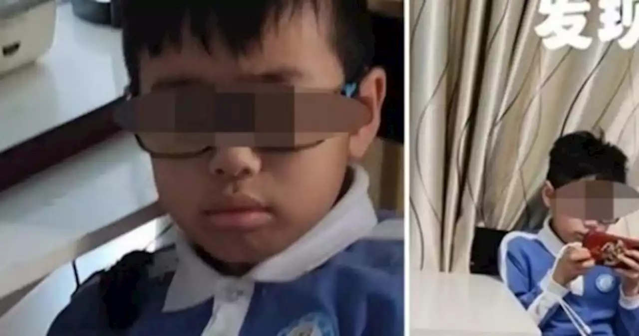 Boy begs for mercy after dad punishes him with 17 consecutive hours of mobile gaming