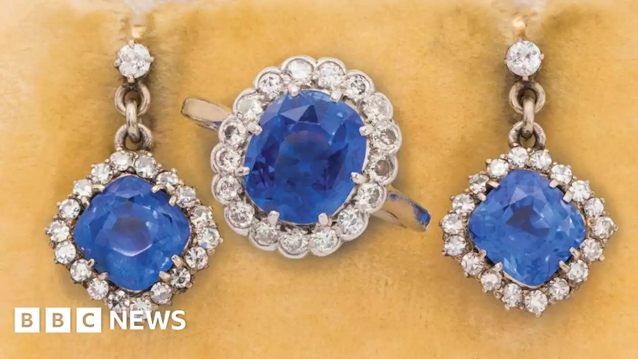 Woman's secret sapphire stash could fetch thousands at auction